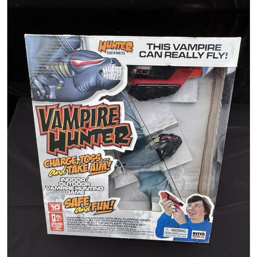 New Interactive Toy Vampire Hunter - Hunter Series Indoor/Outdoor Hunting Rare